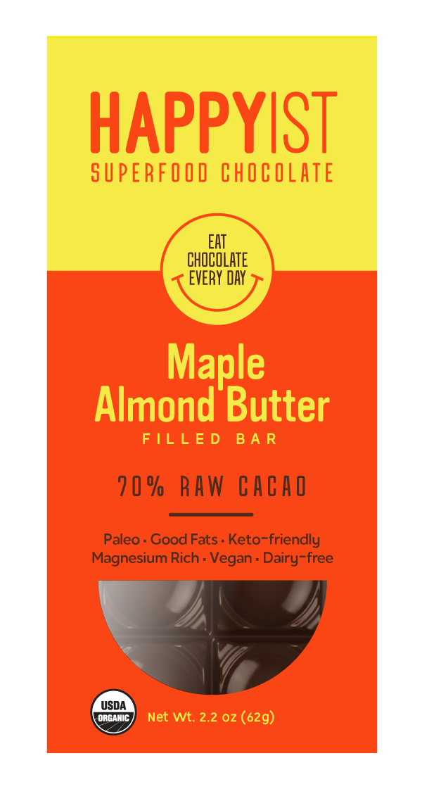 Maple Almond Butter Organic Chocolate